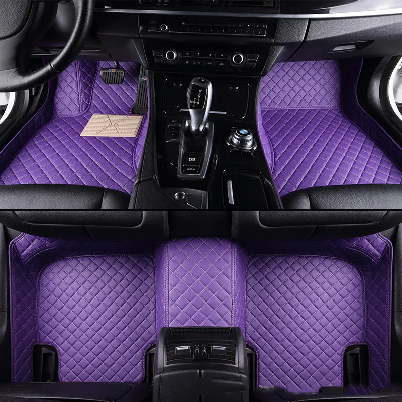 Hoge Kwaliteit Luxe Custom Full Surround Kunstleer Heren En Dames Auto Vloermat Voor Ford F-Serie Pick-Up