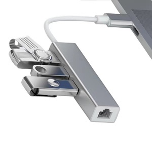 <strong>Type</strong> C Gigabit Ethernet Adapter Usb 3.1 <strong>Network</strong> Card to Rj45 Lan 10/100/1000 Mbps External for Windows 10 <strong>Computer</strong> Accessories - Product Image 4
