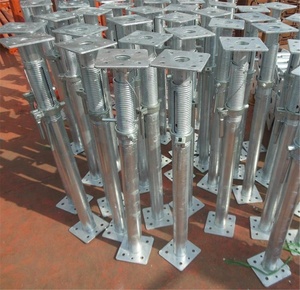 Edificio ajustable Base/accesorios Base Jack andamios