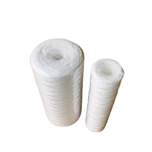 High Quality <strong>pp</strong> Yarn Cotton Water <strong>Filter</strong> 10 Inch 0.5 1 Micron for Sediment <strong>String</strong> <strong>Filter</strong> Water Plants - Product Image 4