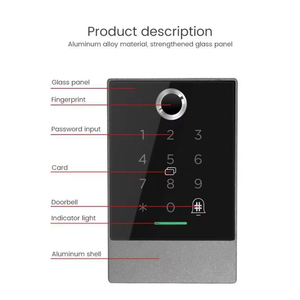 Elock ESK4 IP66 Sistema de Control de Acceso de Huellas Dactilares Abridor de Puerta para Intercomunicador Nfc Teclado de Puerta Eléctrica para Tarjeta RFID de 13,56 Mhz - Product Image 2