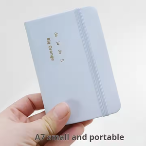 A7 Cuaderno pequeño Bloc de notas portátil Bolsillo pequeño libro de palabras práctico diario cuaderno Logotipo de personalización