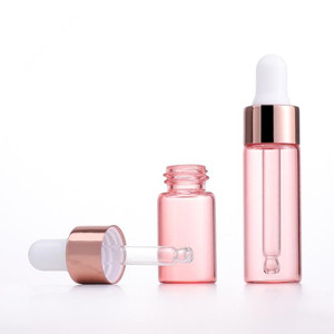 Custom Printed 1ml <strong>2ml</strong> 3ml 5ml Mini <strong>Empty</strong> Glass Samples With Pipette Rose Gold Vial Glass <strong>Dropper</strong> <strong>Bottle</strong> - Product Image 6