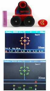 Detector de barras de refuerzo de hormigón, escáner de pared de acero integrado con pantalla táctil - Product Image 6