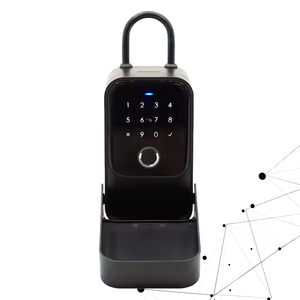 Elock ESK5 parmak izi akıllı anahtar kilit kutusu TTLock App dijital kart mekanik anahtar giriş güvenli duvara monte akıllı anahtar kutu - Product Image 1