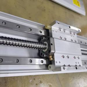 Deslizador eléctrico de alta precisión para plataforma de carga lineal, Riel de guía lineal, módulo de husillo de bolas para plataforma de carga - Product Image 4
