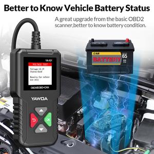 YA101 OBD2 Code Reader Scanner Lesen Lösch codes Batterie test Gefrier rahmen O2 Sensor Test Graph Data stream 16Pin DIY Scan Tool - Product Image 6