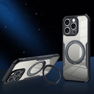 IPhone 16 için XUNDD Pro Max manyetik tutucu iPhone için kılıf 15 14 13 Pro Max 16 artı hava yastığı darbeye kamera koruma kapağı - Product Image 2