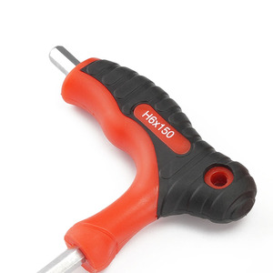 T-kolu Hex anahtar altıgen anahtarı evrensel Allen anahtarı Torx topu anahtarı vida somunu sürücü için otomobil tamir el aracı - Product Image 2