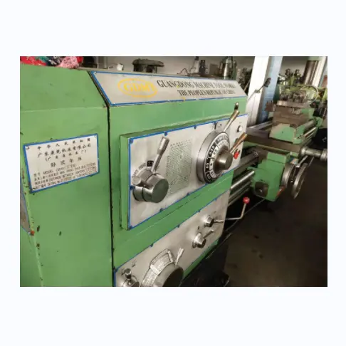 Used Horizontal Big Spindle Hole Metal Milling Machine CW6180B 3000MM High Quality Lathe In Stock