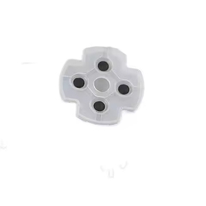 Ersatz-Silikon kautschuk knopf für PS3-Gamepad-Reparaturteile Gummi leitpad für PS3-Controller - Product Image 5