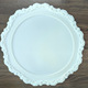 white-Round lace style