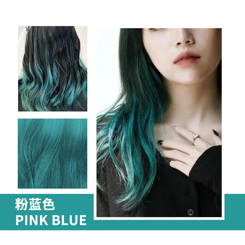 Pink blue
