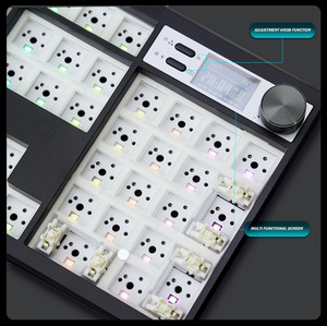 GMK104 <strong>Programmable</strong> DIY <strong>Mechanical</strong> <strong>Keyboard</strong> Set With Screen and Control Knob TypeC 2.4Ghz BT5.0 Perfectly for Gamers - Product Image 5