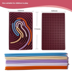 Unisex Vụ Nổ xuyên biên giới Silicone trẻ em câu đố giải nén bảng hoạt động cảm giác - Product Image 4