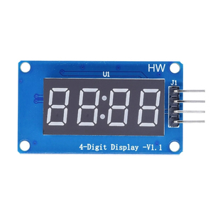 TM1637 modulo Display a LED 7 segmento 4 bit 0.36 pollici orologio anodo rosso tubo digitale quattro Driver seriale Board Pack - Product Image 4