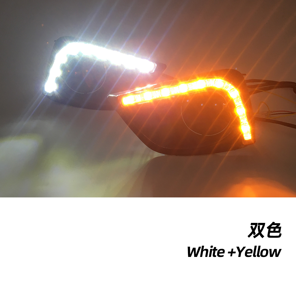 White and Yellow