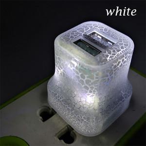2.1A Crack Design Dual Usb Port Light up Led Wall <strong>Charger</strong> Fast <strong>Charger</strong> for <strong>All</strong> Smart Phone - Product Image 2