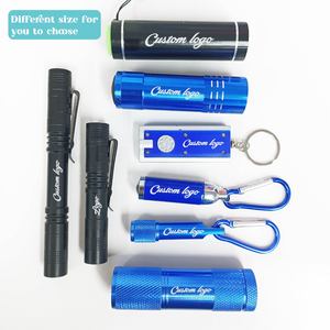 Tùy Chỉnh Khuyến Mại Ánh Sáng Carabiner Keychain Nhôm Cắm Trại Xách Tay 9 LED Torch Ánh Sáng Đèn Flash Logo Mini Torch Đèn Pin - Product Image 2