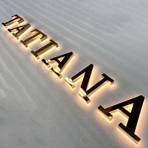 Özelleştirilmiş 304 Paslanmaz Çelik <span class=keywords><strong>Led</strong></span> Işıklı Harf Tabelası İç Mekan Dış Mekan Elektronik <span class=keywords><strong>Led</strong></span> Aydınlatmalı Tabelalar Reklam Işıklı Harfler - Product Image 1