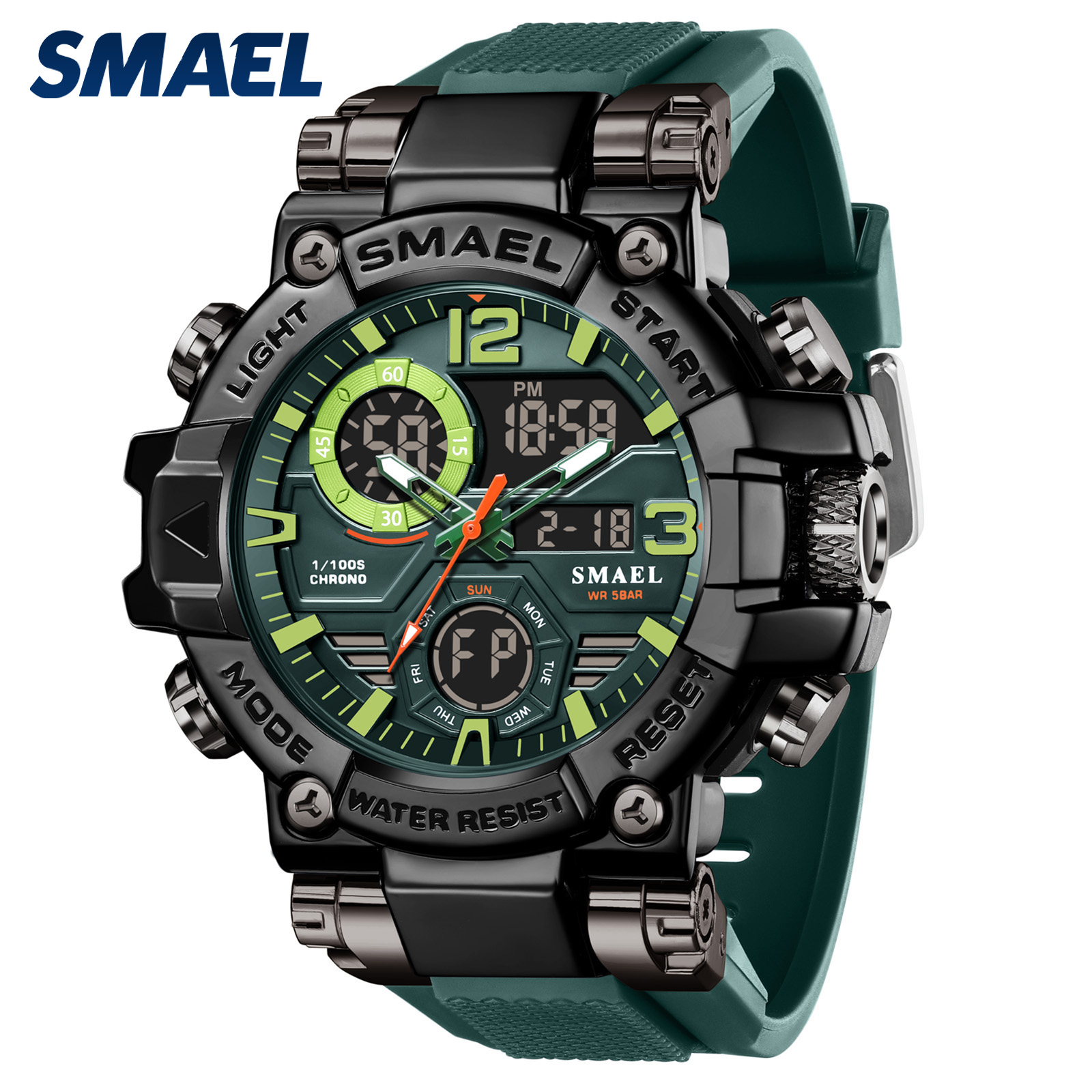 สีเขียว