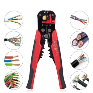 Fabrika OEM kendinden ayarlı tel striptizci, tel Crimper, tel kesici-3 in 1 otomatik çok amaçlı tel striptizci 10-24 AWG - Product Image 2