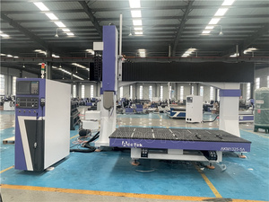 Mesa móvil de alta precisión CNC plástico punzonadora y cortadora CNC Router 5 ejes para espuma de aluminio - Product Image 4