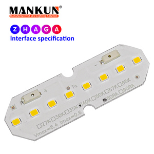 Zhaga โมดูลโคมไฟอลูมิเนียม80 H1แผงไฟ LED สำหรับถนนอุโมงค์โมดูล LED มาตรฐาน DC9V SMD 2.5W 202LM/W 0.01 95