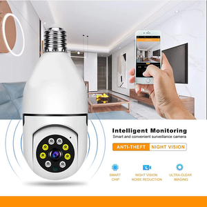 2022 Most Popular V380 App Remote Control E27 Bulb Camera 1080P with Two-ways Voice/night Vision 100% Good Comments - Product Image 5