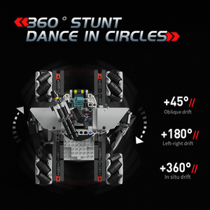 586pcsrcおもちゃビルディングブロックセットデュアルコントロールstemToy Robots Programロボットスイッチ携帯電話コントロールアプリ男の子用おもちゃ - Product Image 2