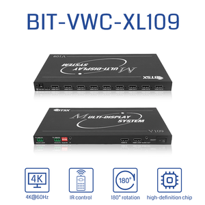 Портативный многоэкранный процессор с HDMI/DP входом 4K60 выход поддерживает 1920x4800 @ 60 Гц захватывающие видео стены - Product Image 6