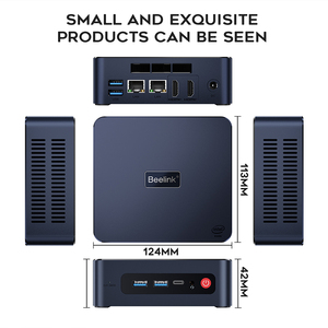 Beelink u59 pro מיני מחשב עם אינטל 11 11 n5105 ddr4 8GB 16gb ssd 256GB 500gb 4k שימוש תעשייתי חדש לנו/eu/au/au תקע אפשרויות