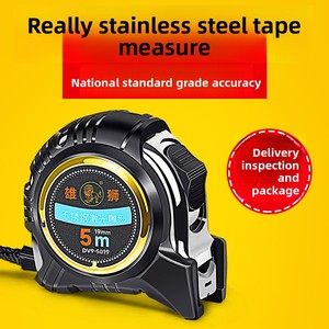 Thép Không Gỉ 10M Băng Đo 5M Xây Dựng Hộp Cai Trị Chính Hãng Lion Thương Hiệu 3-Vòng Tròn Cai Trị Siêu Chịu Mài Mòn Cho Hộ Gia Đình - Product Image 3