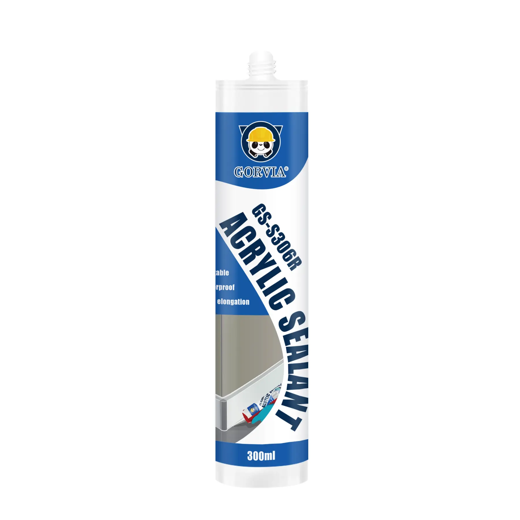 GORVIA Waterproof Acrylic Sealant For Bathroom Kitchen Caulking Sealant adhesive