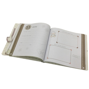 High Quality Custom Color Children Record <strong>Book</strong> Printing Service Hardcover First Year Photo Album Baby Memory <strong>Book</strong> Printing - Product Image 1