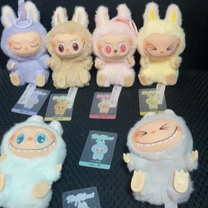 Labubu第2世代マザーランドエディションマカロンバブルシリーズ楽しいブラインドボックスビニールぬいぐるみPPコットンぬいぐるみ用 - Product Image 2