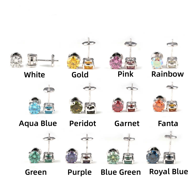 Green moissanite