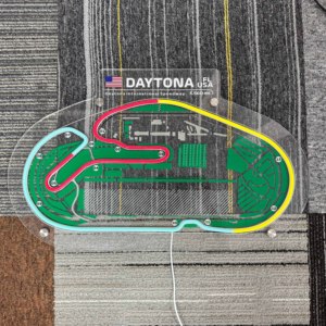 Tùy chỉnh đua người đàn ông hang động dấu hiệu quảng cáo cho Daytona quốc tế Speedway mạch Made Acrylic tùy chỉnh Neon LED - Product Image 2