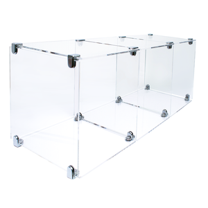 Cubos de caja de exhibición Modular de acrílico transparente ajustables y cambiables a medida para almacenamiento en el hogar - Product Image 6
