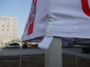 3x3m 1080d PVC lớp phủ Oxford không thấm nước Lều mái che quảng cáo ngoài trời gazebo Lều biểu tượng tùy chỉnh vườn lều - Product Image 3