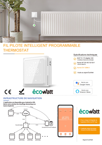 HY610 WIFI temperatura Digital con pantalla para el hogar termostato calefacción electrónico controlador de suelo inteligente - Product Image 5