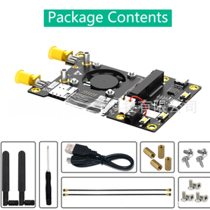 Raspberry Pi 3G-4G การ์ดขยาย (พร้อมพัดลมระบายความร้อนและแสงโดยรอบ)