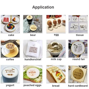Yaomatec ticari sınıf Wi-Fi 3d görüntü Latte sanat kahve yazıcı kahve makinesi bira kek Macaron süt çay yenilebilir yazıcı - Product Image 5