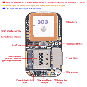 GPS bulucu anakart modülü programı PCBA kişisel pet araç konumu çip - Product Image 3