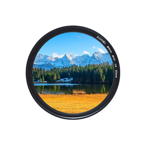 Difusor de cámara Zomei Filtro de lente Difusión blanca suave 1/4 Filtro Niebla Filtro de efecto cinematográfico de ensueño - Product Image 1