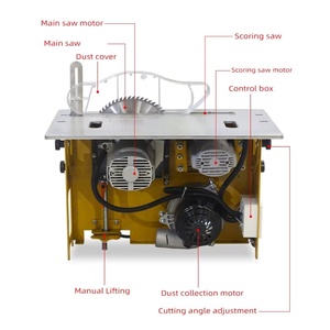 JT280 PRO hibrid sürgülü dikey Panel masa testere güvenilir Motor ile en iyi ahşap kesme makinesi kullanılan ama iyi durumda - Product Image 6