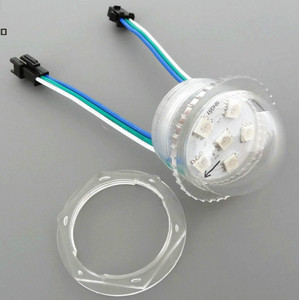 ไฟ SMD5050ไลท์6แอลอีดี36มม. DC12V WS2811ไฟพิกเซล RGB LED UCS1903กันน้ำ - Product Image 3