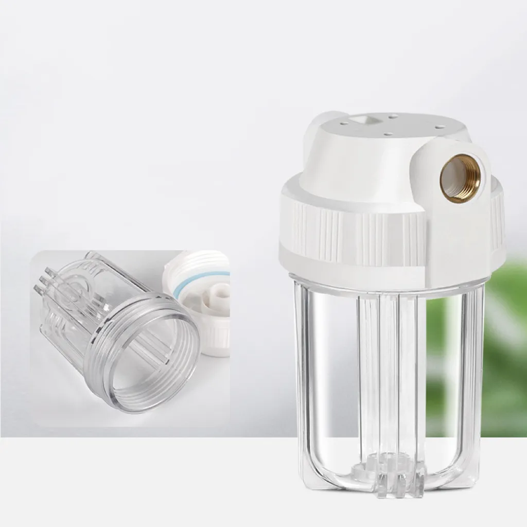 5 Zoll Wasserfilter große durchsichtige Filterkartusche für den Haushalt zum Trinken zuhause