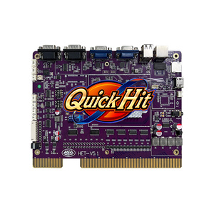 Hot Selling Vertical Touchscreen-Geschicklichkeit spiel Quick Hit 2 in 1 EAGLE-Spiels oftware 36 & 10 Pins Multi Games Card PCB Board - Product Image 1