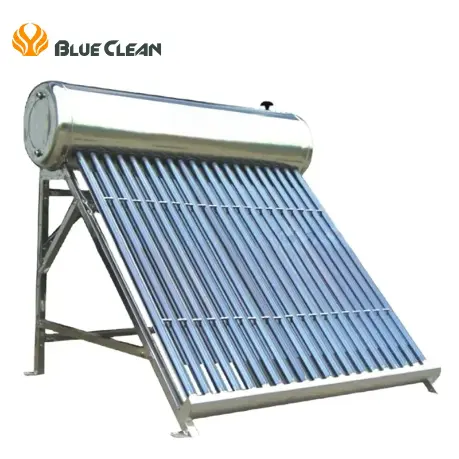 저렴한 가격 150L 태양 에너지 샤워 온수 시스템 태양열 수집기 스테인레스 스틸 진공 튜브 비압 태양열